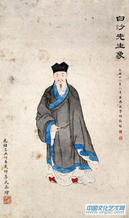 白沙先生象