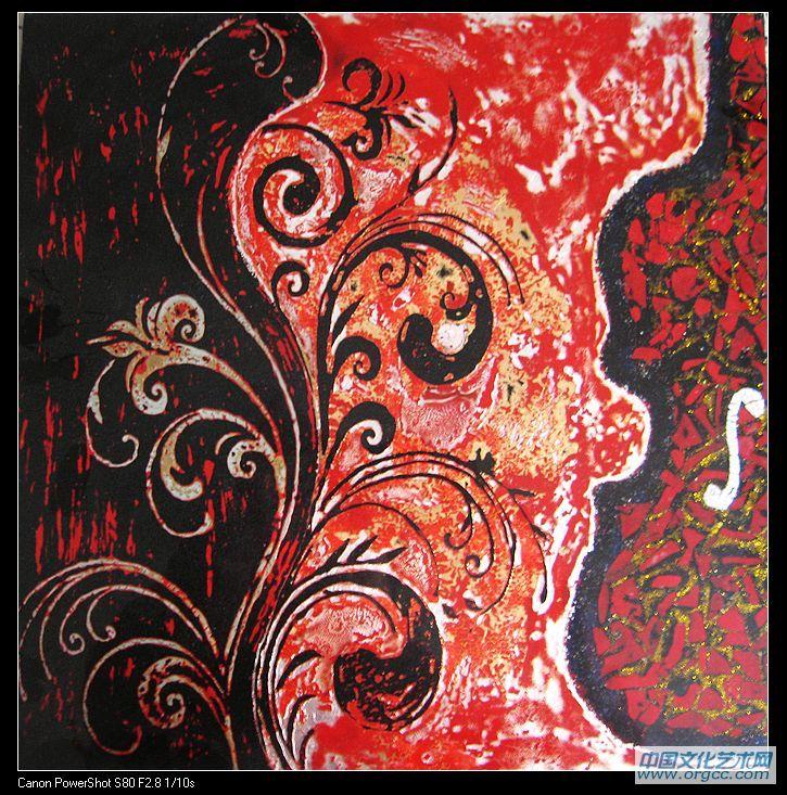 花语之二40x40cm