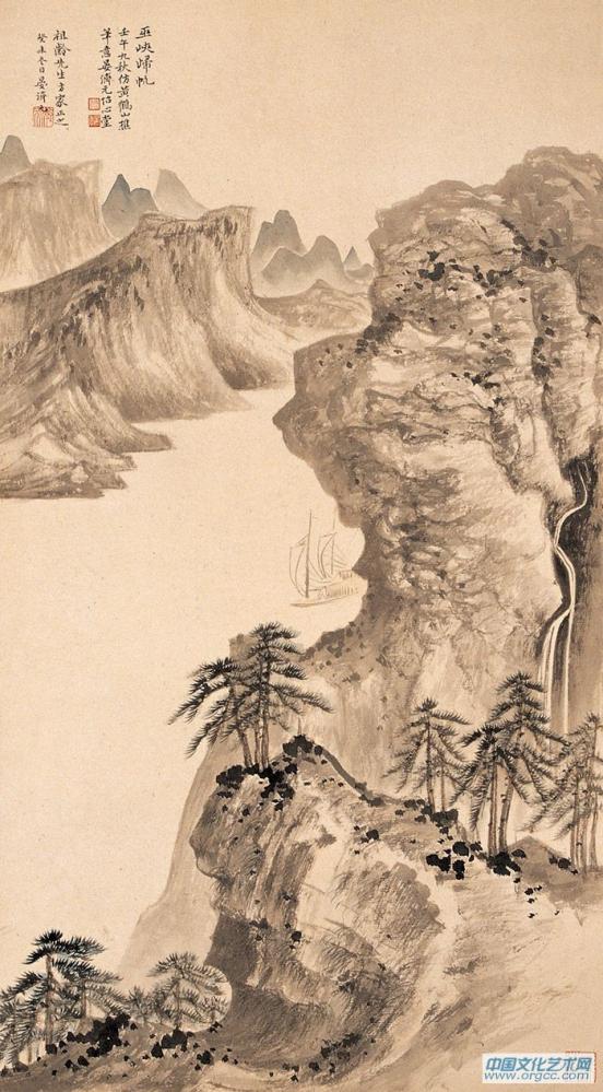 1943年作巫峡
