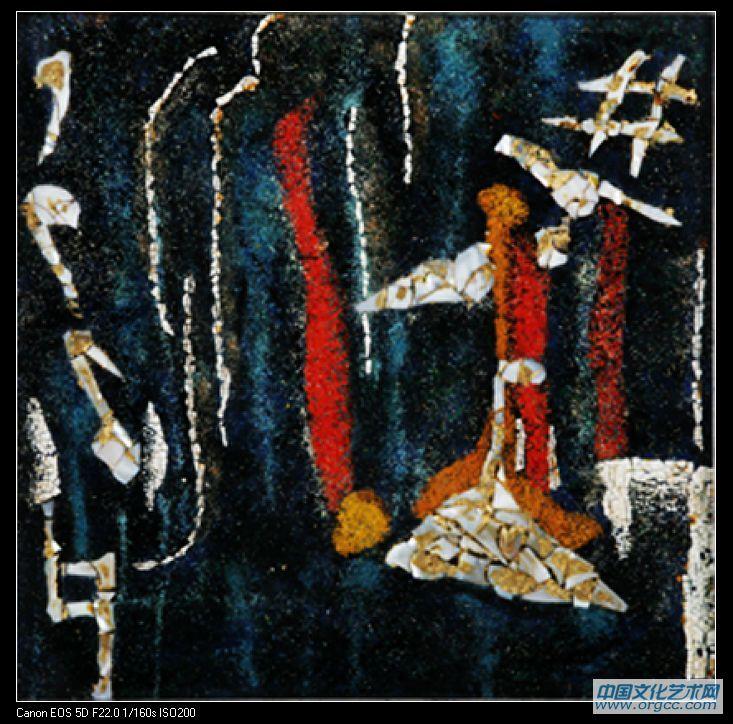 蓝色小调30x30cm