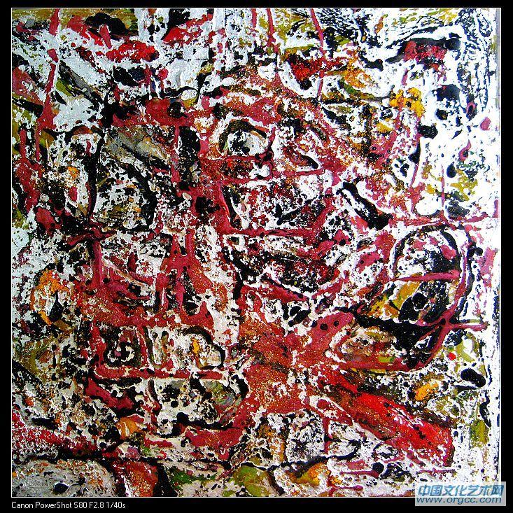 银色烂漫30x30cm