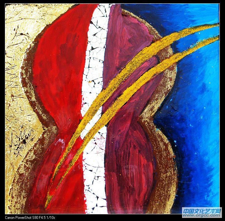 弓在弦上20X20CM