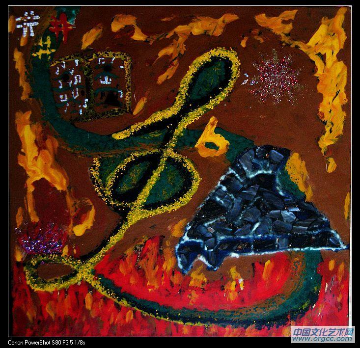 交响之一30x30cm