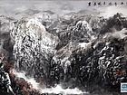 画家杜晓春山水作品《中岳一天秋》