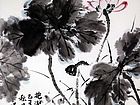 画家杜晓春花鸟作品《抱洁图》