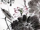 画家杜晓春花鸟作品《抱洁》