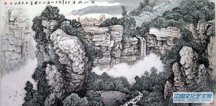 山水画