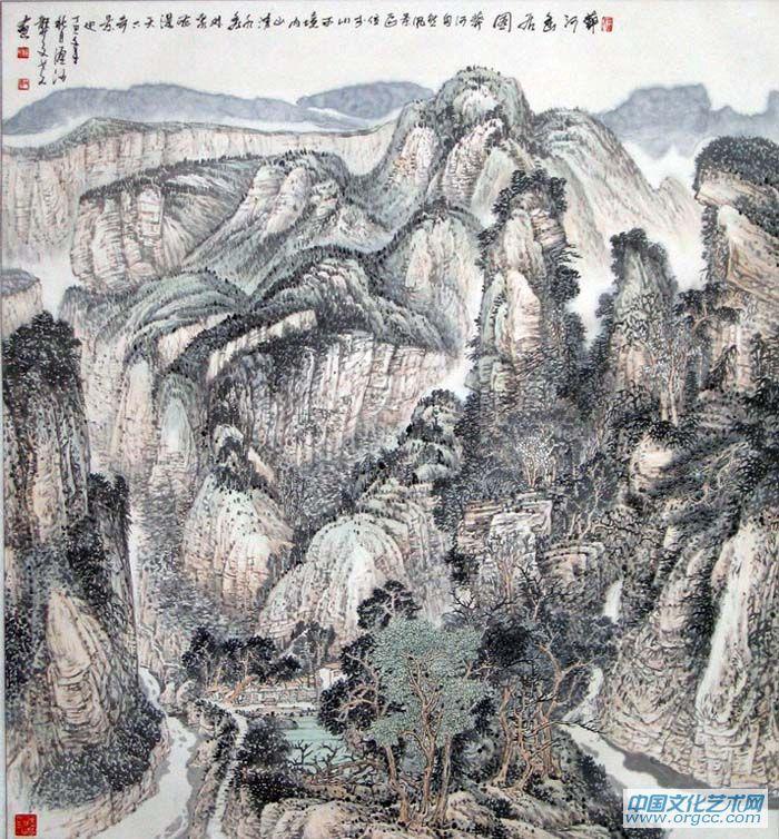 山水画