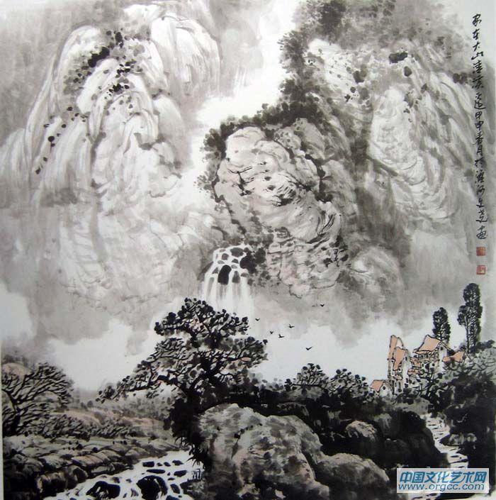 山水画