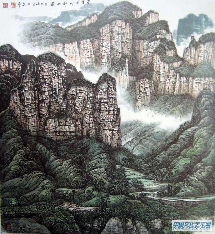 山水画