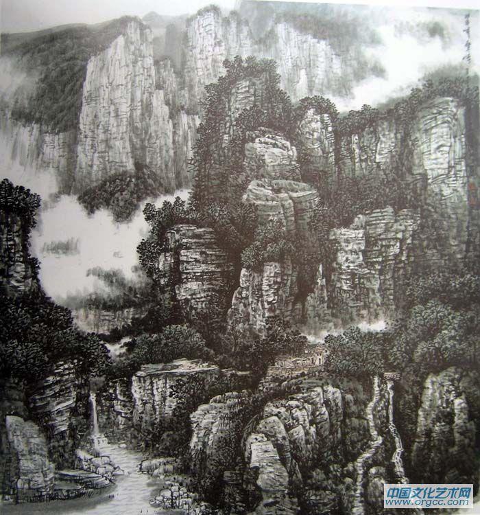 山水画