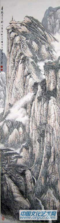 华岳参天图