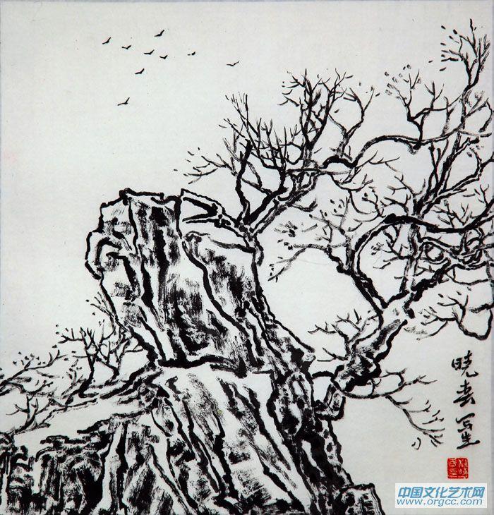 画家杜晓春写生作品