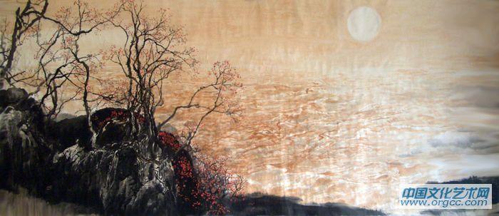 画家杜晓春山水作品