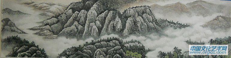 画家闫秀伶山水作品