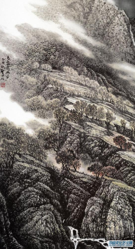 高泉造幽谷