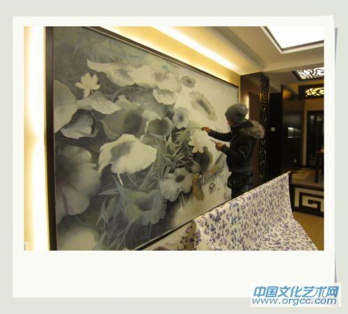 荷花图