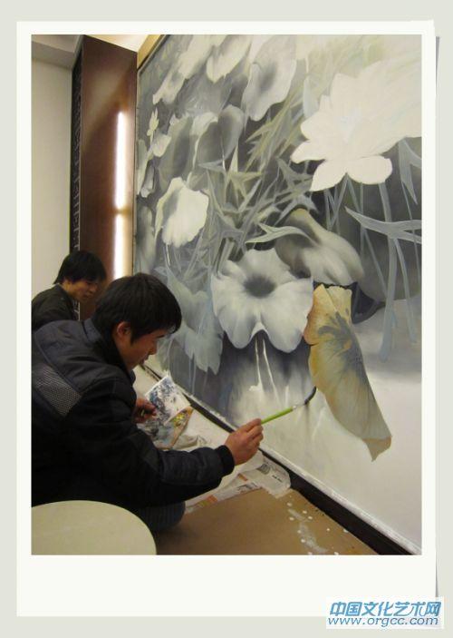 荷花图
