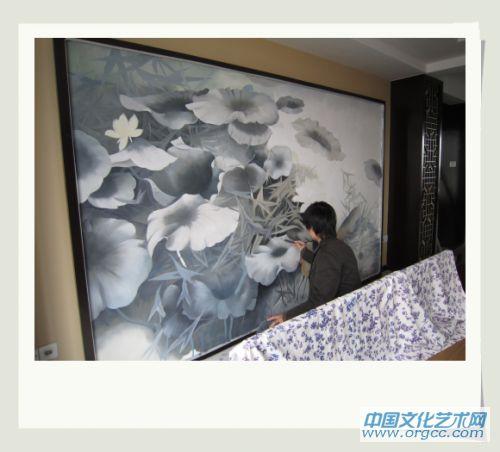 荷花图