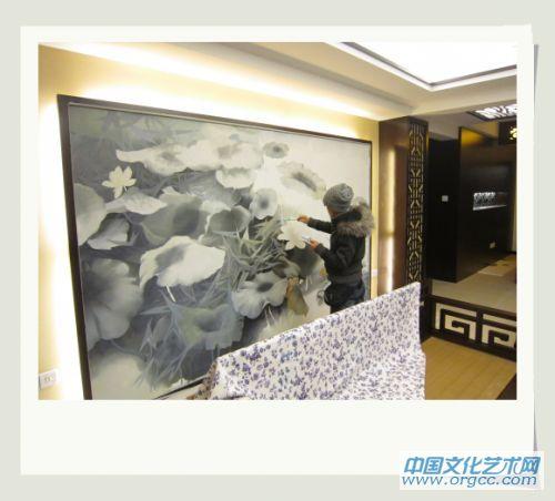 荷花图