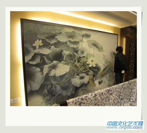 荷花图