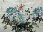 画家闫秀伶花鸟作品《迎春》