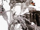 画家索铁生花鸟作品《雨林之韵》