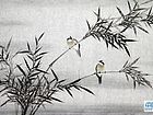 画家马志红花鸟作品