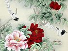 画家马志红花鸟作品