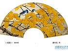 国画家康利民扇面花鸟作品