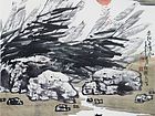 画家张国亮山水作品《凉秋多清风》