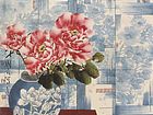 画家张国亮花鸟作品《富贵平安》