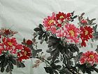 画家闫秀伶花鸟作品