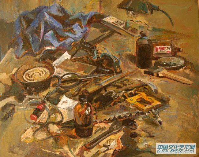朱卫东油画作品