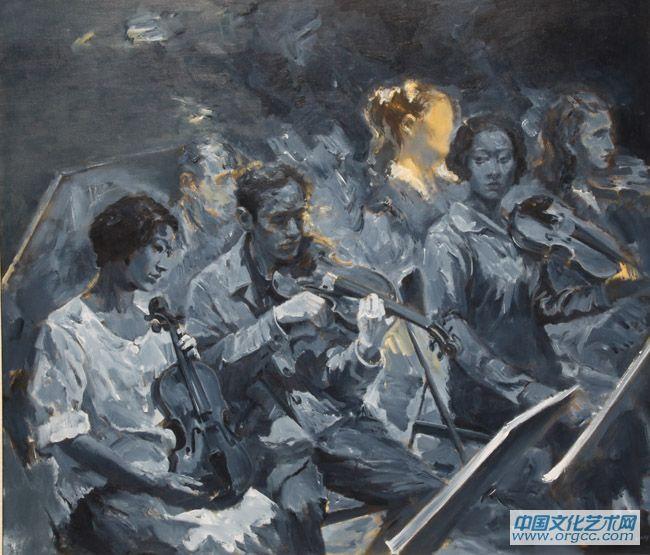 朱卫东油画作品