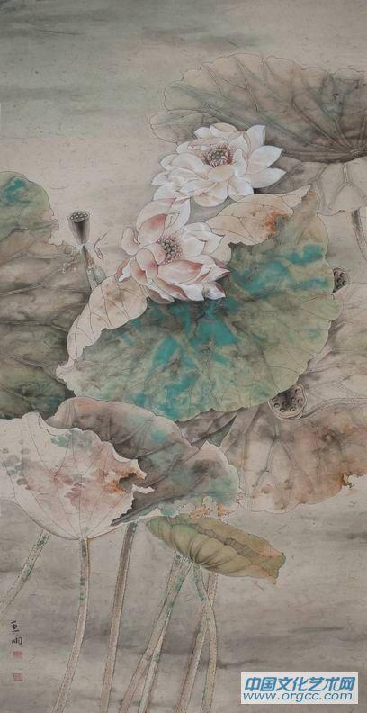 荷 花