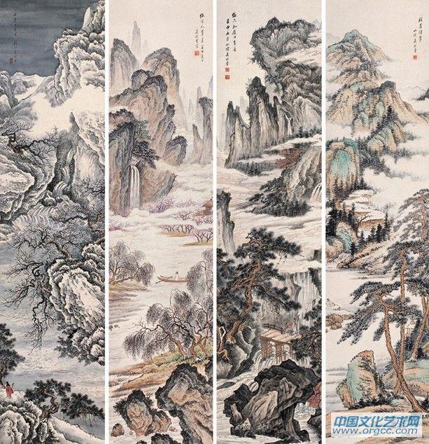 吴镜汀作品