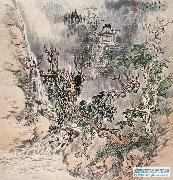 吴镜汀作品