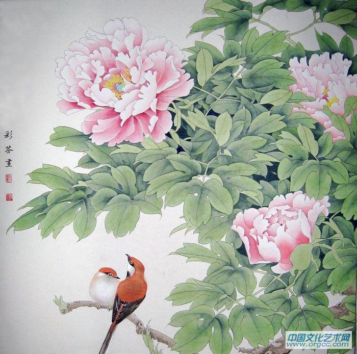 刘彩芬工笔