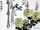 画家高少华花鸟作品《重阳时节》