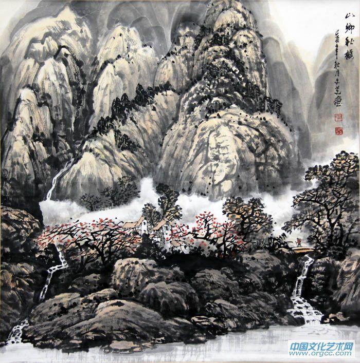 山乡秋韵