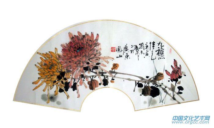 花鸟扇面03