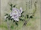 国画家王旗花鸟作品《国色从来比西子》