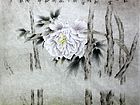 国画家王旗花鸟作品《一枝红艳露凝香》