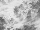 瑞鹿春望 200cmx200cm 2009年