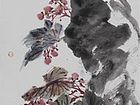秋山疏韵图100x33cm2010年