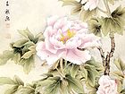 国画家王旗花鸟作品《春韵》