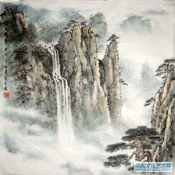 黄山晴云