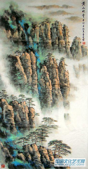 黄山晓云