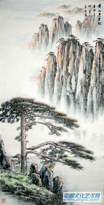 黄山迎客松